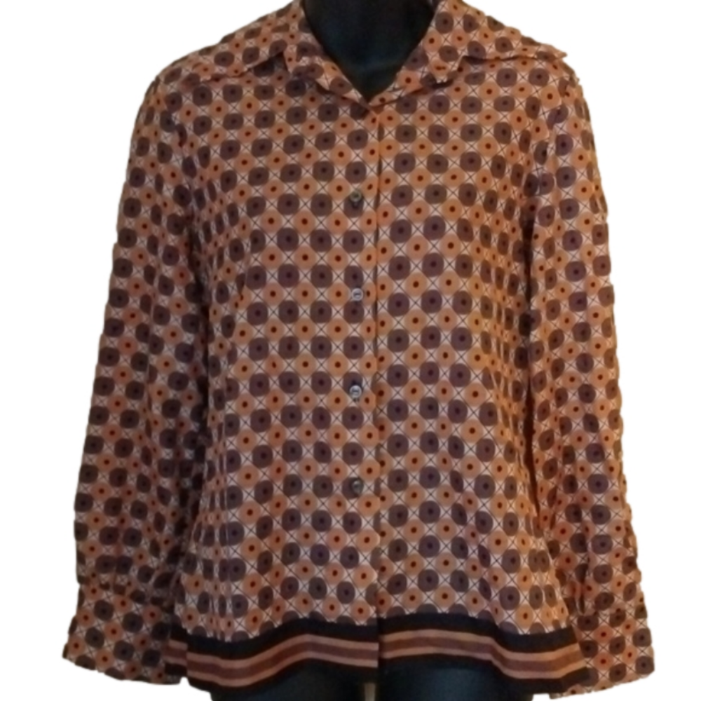 Vintage 70s? Jack Winter ladies dress shirt, vintage size 10. Super cool.